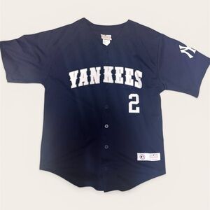 Kids Derek Jeter #2 New York Yankees Authentic Jersey